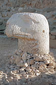 Nemrut Dagi Milli Parki, the tomb of King  Antiochos I, east terrace